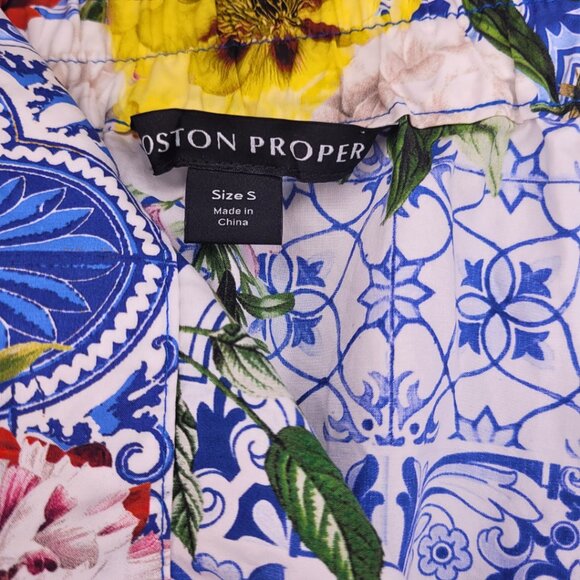 Boston Proper Floral Tiered Maxi Skirt Size Small - Picture 4 of 4